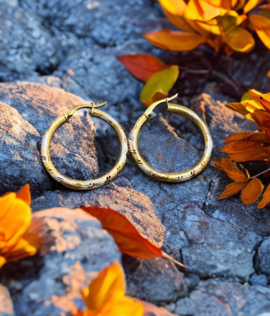 Gold Meets Silver: Classic Hoops