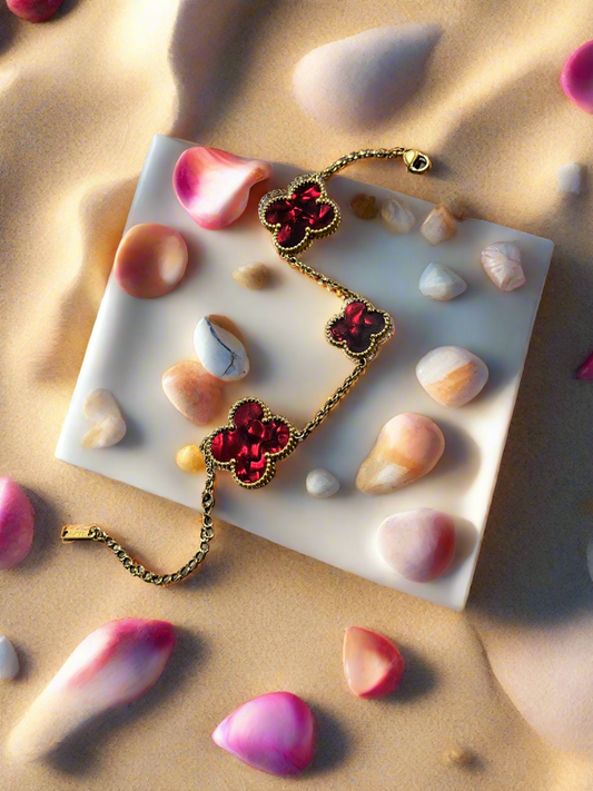 Stack It in Style: Red Clover Edition