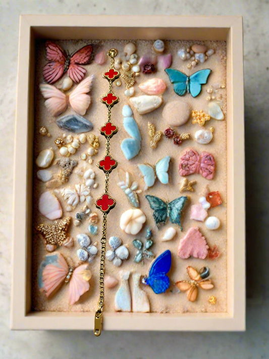 Stack It in Style: Red Clover Edition